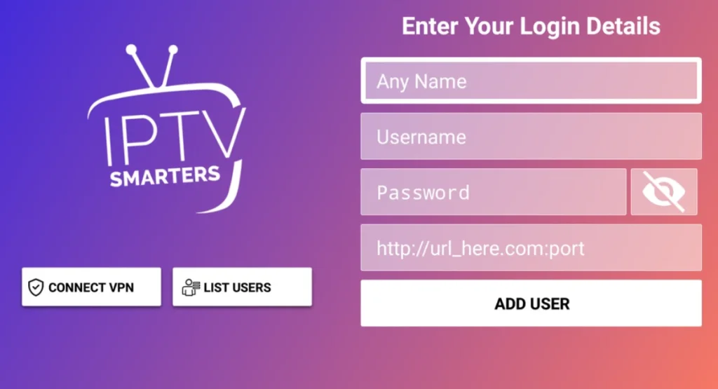 IPTV Smarters Pro Configuração